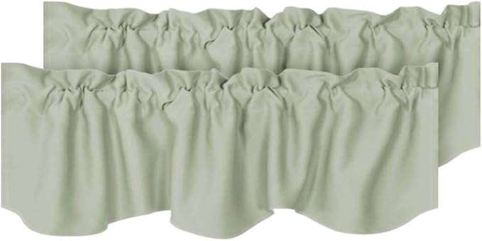 H.VERSAILTEX 2 Panels Blackout Curtain Valances by HVERSAILTEX