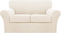 Turquoize 3 Piece Sofa Covers for 2 Cushion Couch Sofa Slipcover Soft Couch by Turquoize