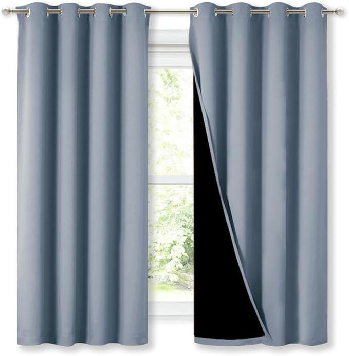 NICETOWN Extra Long Truly Blackout Drapes by NICETOWN