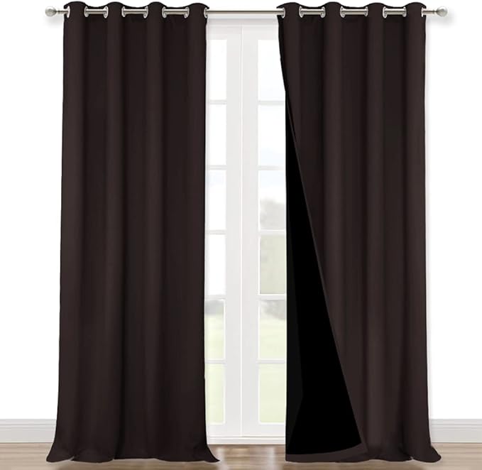 NICETOWN 100% Blackout Blinds, Laundry Room Decor Window Treatment Curtains by NICETOWN