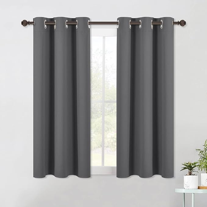 NICETOWN Bedroom Curtains Blackout Drapery Panels, Three Pass Microfiber by NICETOWN
