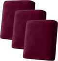 Couch Cover Stretch Velvet Sofa Cushion Cover 3-Piece by Taque