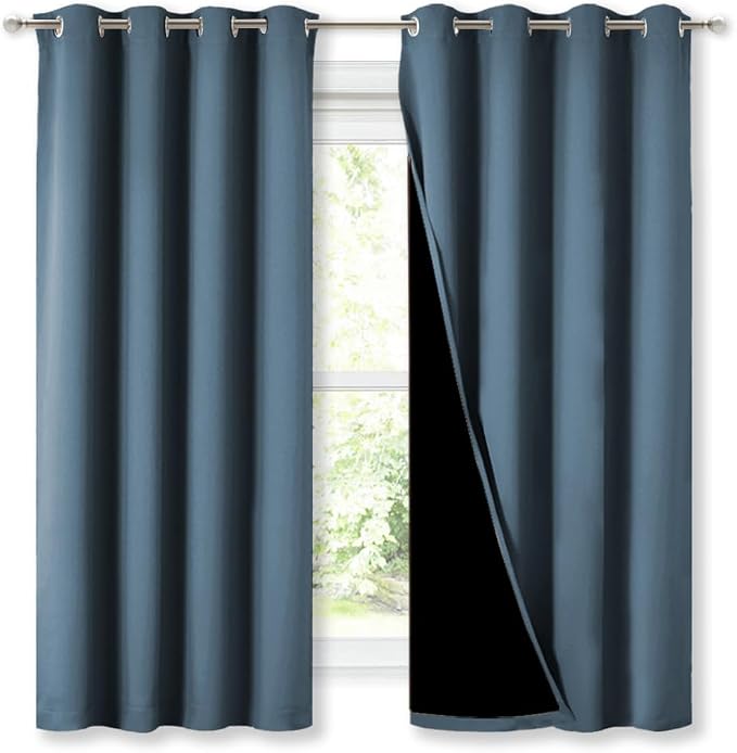 NICETOWN 100% Blackout Curtains - Image 2