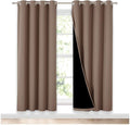 NICETOWN Living Room Completely Shaded Draperies, Privacy Protection & Noise by NICETOWN