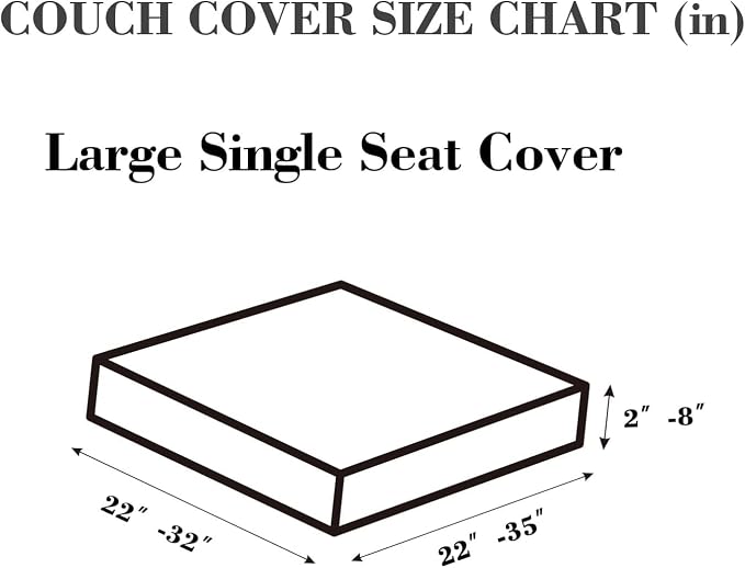 Sofa Covers Couch Covers for Sofa Pet Friendly Couch Cushion Covers Universal - Image 2
