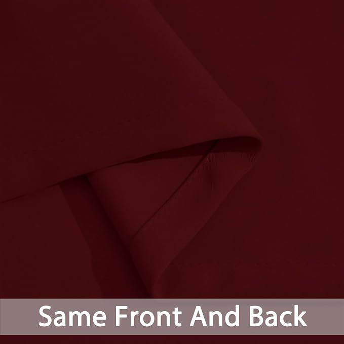 Yakamok Blackout Curtains for Bedroom, Thermal Insulated Blackout Window - Image 6