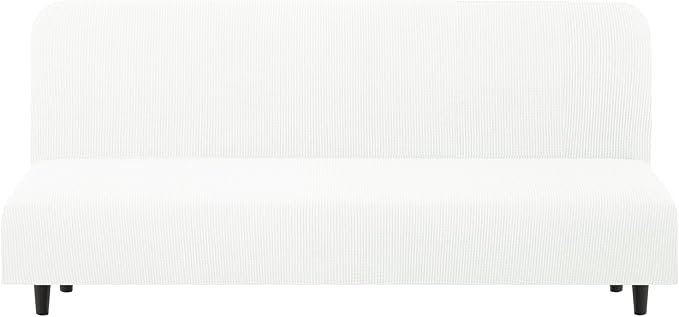 U-NICE HOME Stretch Futon Cover Armless Bed Slipcover by U-NICEHOME