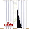 NICETOWN 100% Blackout Window Curtain Panels, Cold and Full Light Blocking by NICETOWN