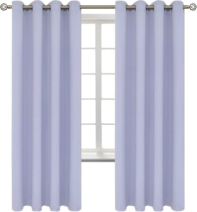 BGment Room Darkening Curtains 72 Inches Long by BGment