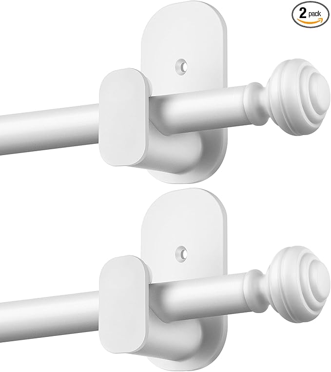 KAMANINA Curtain Rods No Drilling by KAMANINA