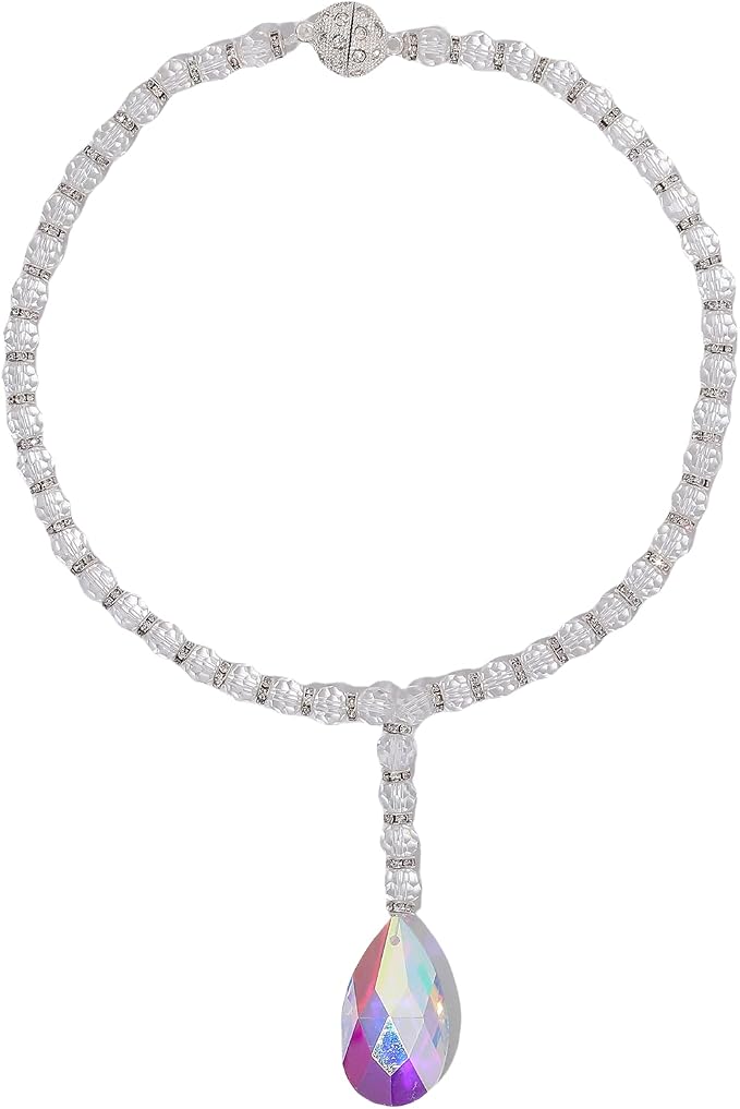 SUQ I OME 2 Pack of Luxury Crystal Beaded Magnetic Curtain Tieback and Holdback - Image 2