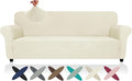ZNSAYOTX Oversized Super Stretch Couch Cover, New Striped Sofa Covers by ZNSAYOTX