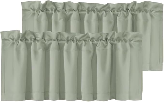 H.VERSAILTEX 2 Panels Blackout Valances by HVERSAILTEX