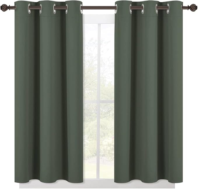 NICETOWN Short Blackout Curtains Noise Reducing, Thermal Insulated and Privacy - Image 2