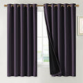 NICETOWN 100% Blackout Lined Curtains, 1 Pair, 2 Thick Layers Completely by NICETOWN