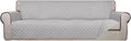 PureFit Reversible Quilted Sofa Cover, Water Resistant Slipcover Furniture by PureFit