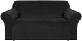 H.VERSAILTEX Stretch Velvet Loveseat Covers by HVERSAILTEX