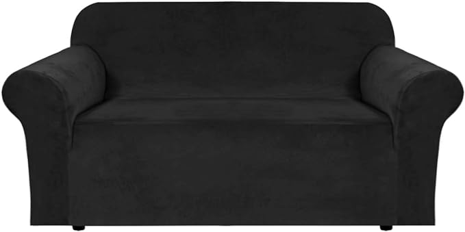 H.VERSAILTEX Stretch Velvet Loveseat Covers by HVERSAILTEX