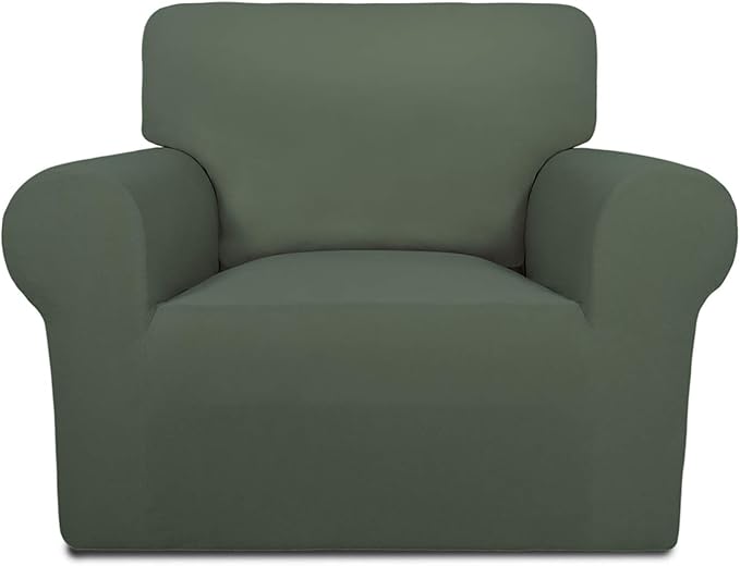 PureFit Super Stretch Chair Sofa Slipcover – Spandex Non Slip Soft Couch Sofa by PureFit