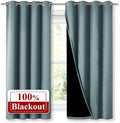 NICETOWN 100% Blackout Curtains by NICETOWN