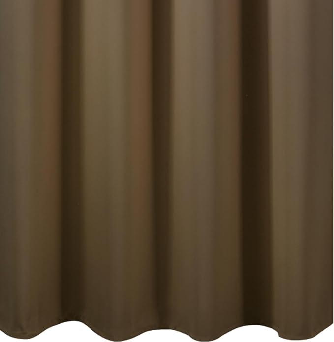LEMOMO Blackout Curtains 66 x 72 Inch Long Brown Curtains Set of 2 Panels Room - Image 8