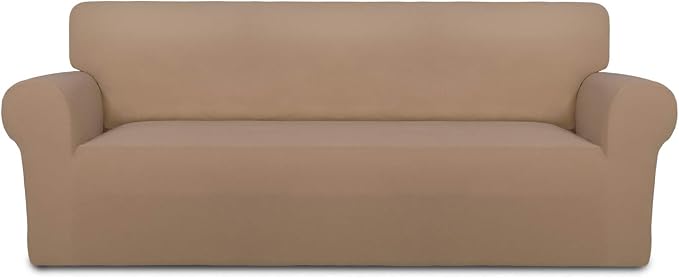 PureFit Super Stretch Sofa Slipcover – Spandex Non Slip Soft Couch Sofa Cover by PureFit