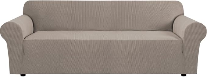 H.VERSAILTEX Stretch Oversized Couch Cover 1 Piece Sofa Slipcovers by HVERSAILTEX