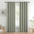 MIULEE Room Darkening Curtains Thermal Insulated Drapes Solid Window Treatment by MIULEE