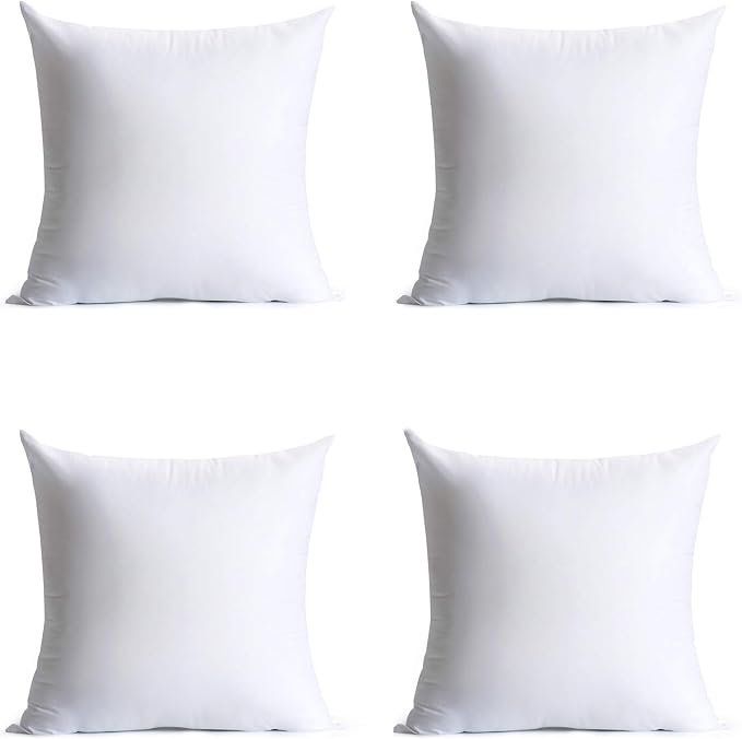 18 x 18 inches Pillow Inserts by Calibrate+Timing