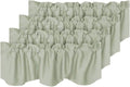 H.VERSAILTEX 4 Panels Blackout Curtain Valances by HVERSAILTEX