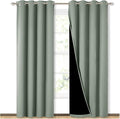 NICETOWN 100% Blackout Window Curtain Panels, Cold and Full Light Blocking by NICETOWN