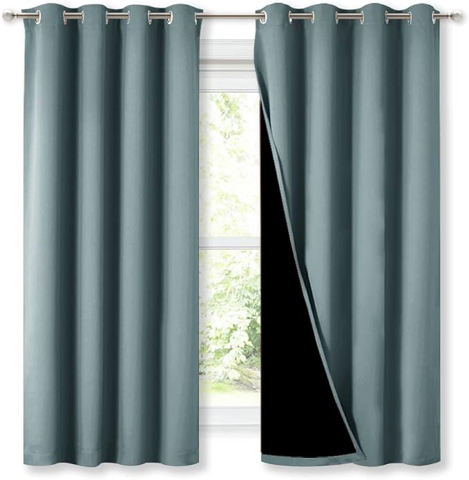 NICETOWN 100% Blackout Curtains - Image 2