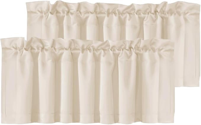 H.VERSAILTEX 2 Panels Blackout Valances by HVERSAILTEX