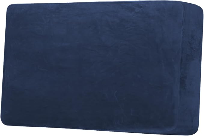 H.VERSAILTEX Velvet Stretch Individual Couch Cushion Cover Plush Slipcover by HVERSAILTEX