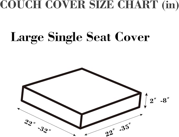 Sofa Covers Couch Covers for Sofa Pet Friendly Couch Cushion Covers Universal - Image 2
