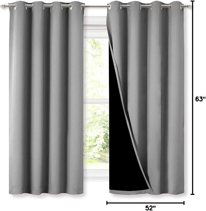 NICETOWN 100% Blackout Curtains - Image 9