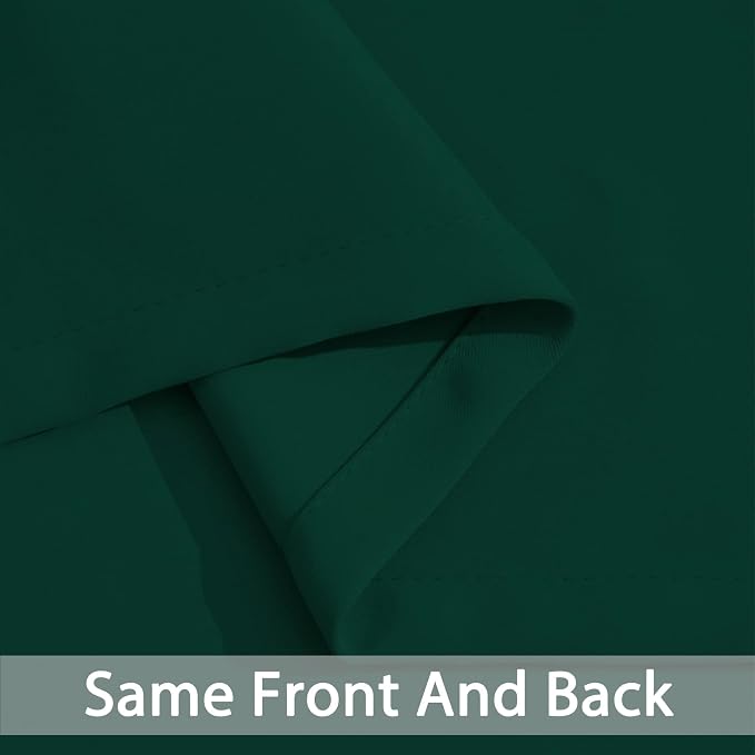 Yakamok Dark Green Blackout Curtains - Image 6
