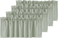 H.VERSAILTEX 4 Panels Blackout Valances by HVERSAILTEX