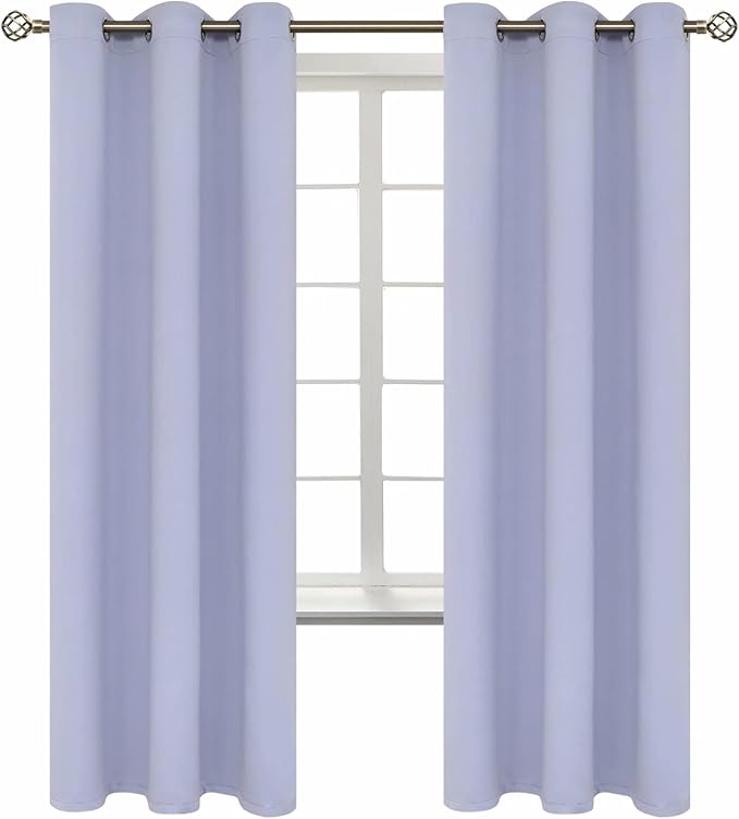 BGment Room Darkening Curtains 72 Inches Long by BGment