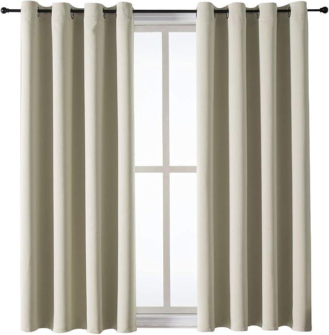 ChrisDowa Grommet Room Darkening Curtains - Image 7