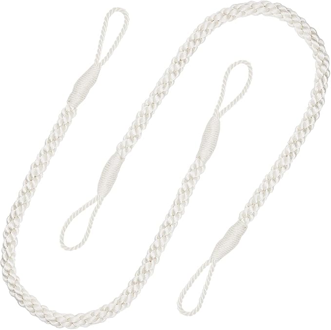 Curtain Tiebacks Ropes, Off White by HIASTRA