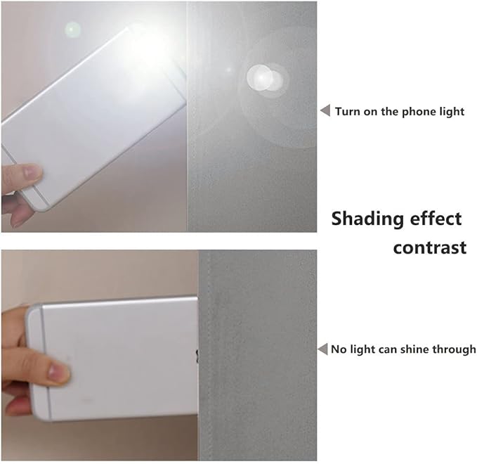 NICETOWN 100% Blackout Blinds, Laundry Room Decor Window Treatment Curtains - Image 3