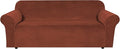 H.VERSAILTEX 1 Peice Stretch Velvet Sofa Covers by HVERSAILTEX