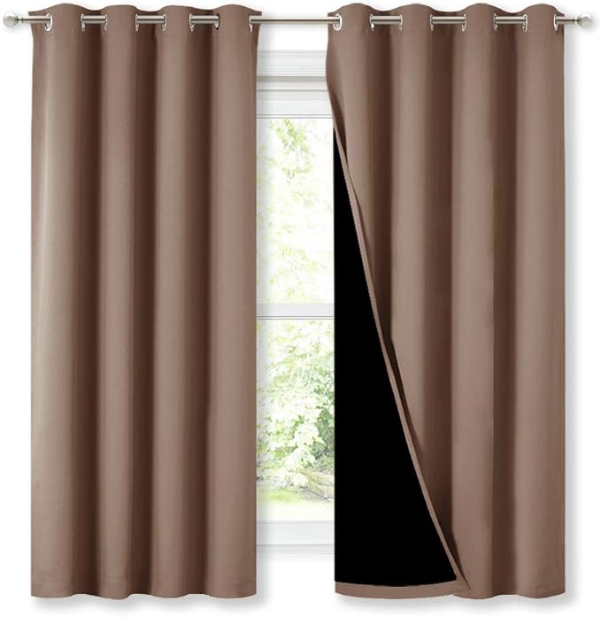 NICETOWN Total Blackout Panels for Nursery, Super Soft, Heavy Duty and Thick by NICETOWN