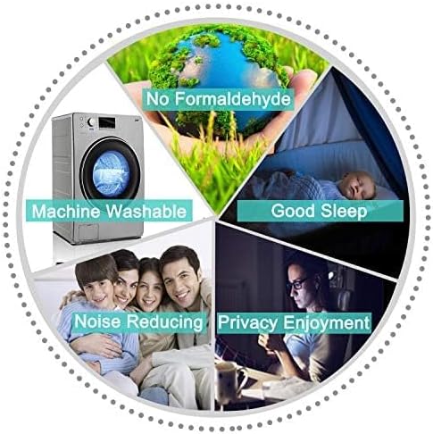 Yakamok 72 Inch Long Blackout Curtains - Image 8