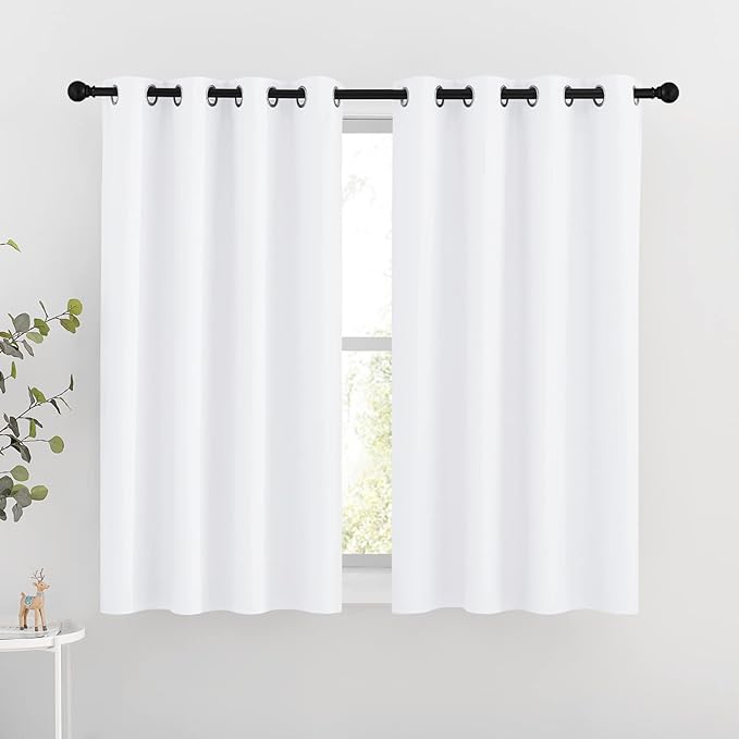 NICETOWN White Room Darkening Curtain Panels by NICETOWN