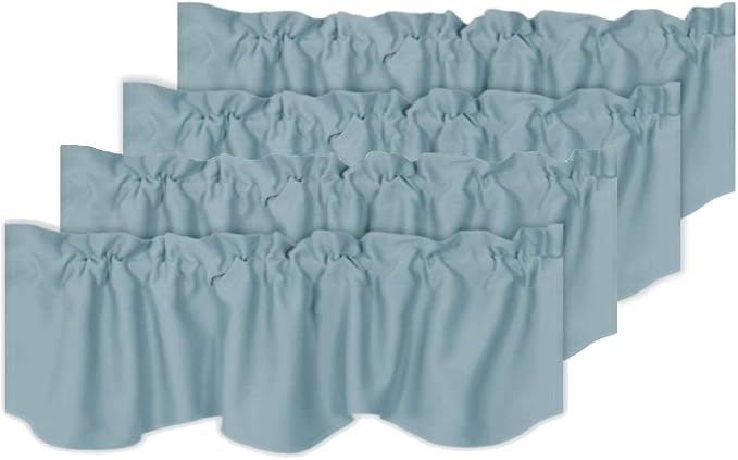 H.VERSAILTEX 4 Panels Blackout Curtain Valances by HVERSAILTEX