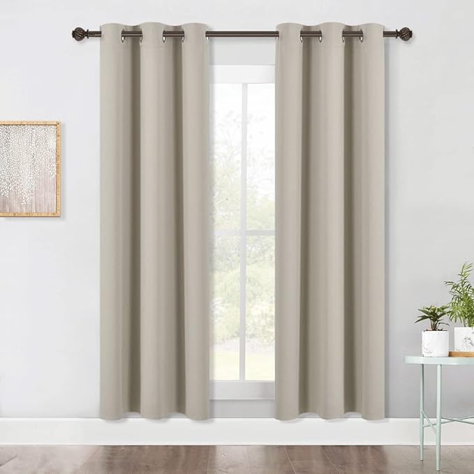 NICETOWN Modern Blackout Curtains Noise Reducing, Thermal Insulated and Privacy by NICETOWN