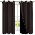 NICETOWN 100% Blackout Short Curtains by NICETOWN
