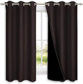 NICETOWN 100% Blackout Short Curtains by NICETOWN